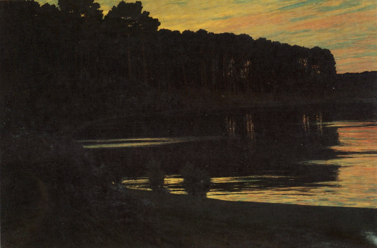 Tyska: Grunewaldsee Grunewaldsjön


Alternativ titel(r): Tyska: Sonnenuntergang über dem Grunewaldsee Lake Grunewald av Walter Leistikow