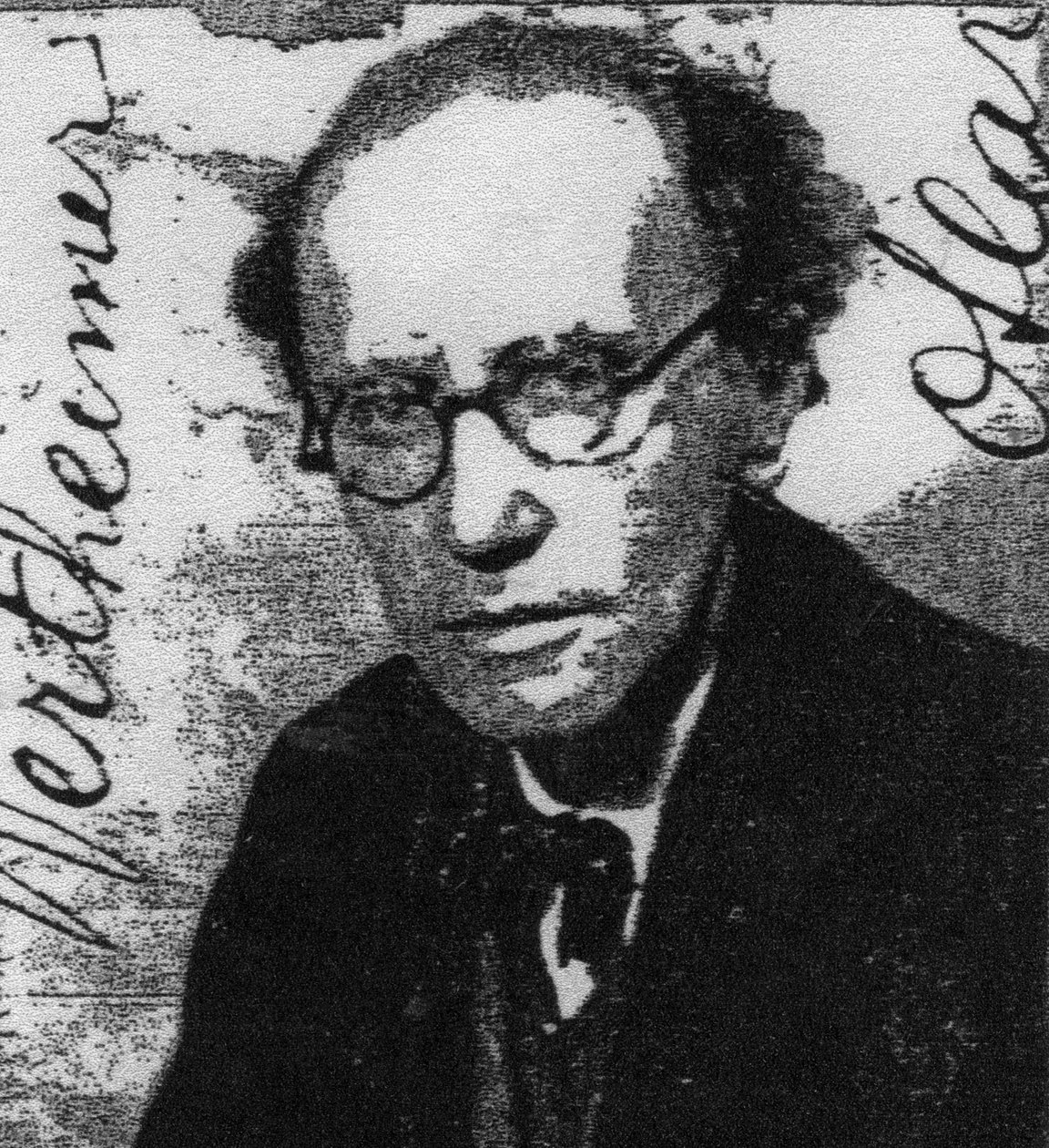 Oskar (Oscar) von Wertheimer, ungersk författare (f. Wien 1892- d.1944) (svartvitt foto) av Walter Limot