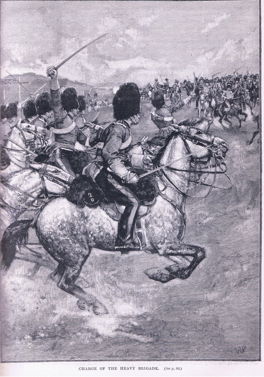 Heavy Brigades ledning av Walter Paget