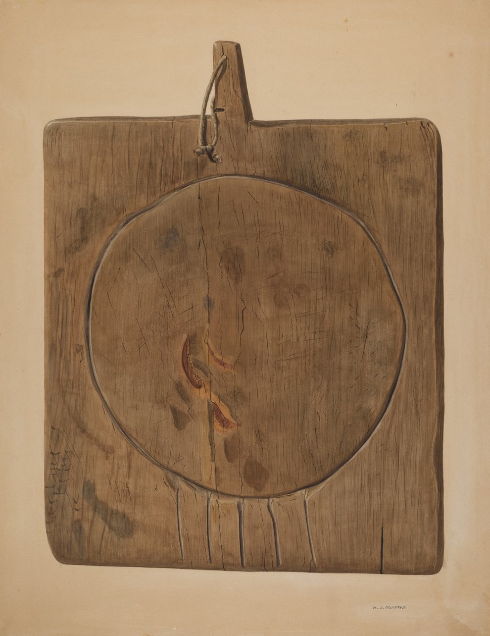 Ostdräneringsbräda, 19351942. av Walter Praefke