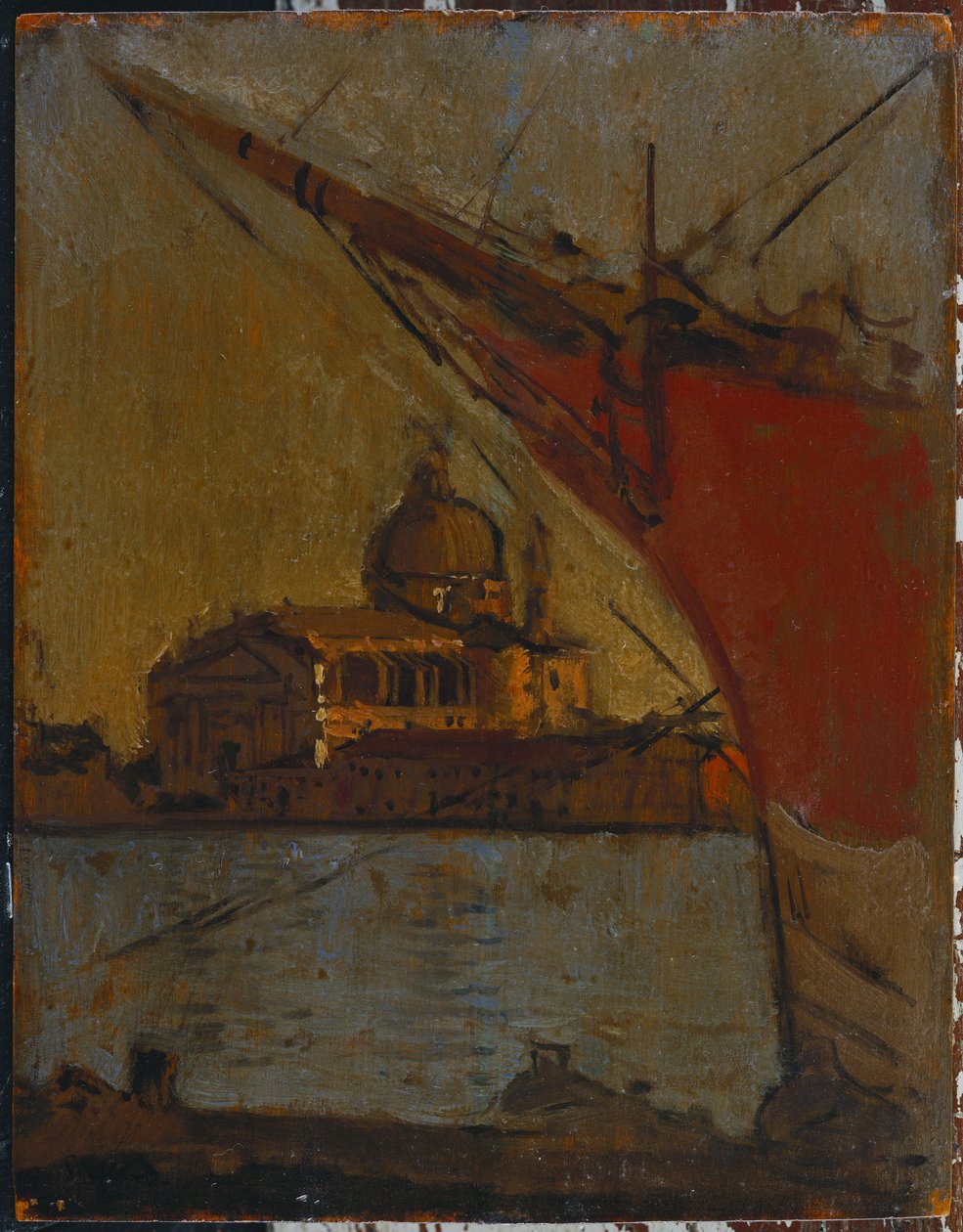 Il Redentore, från Zattere, Venedig, c.1895-96 av Walter Richard Sickert