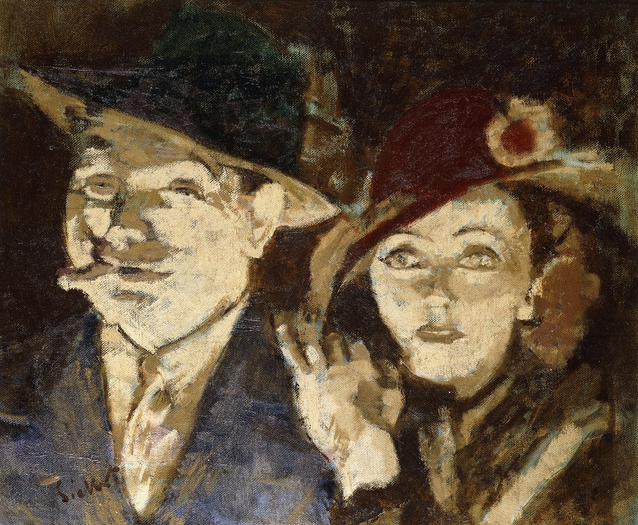Jack och Jill, ca 1936-7 av Walter Richard Sickert