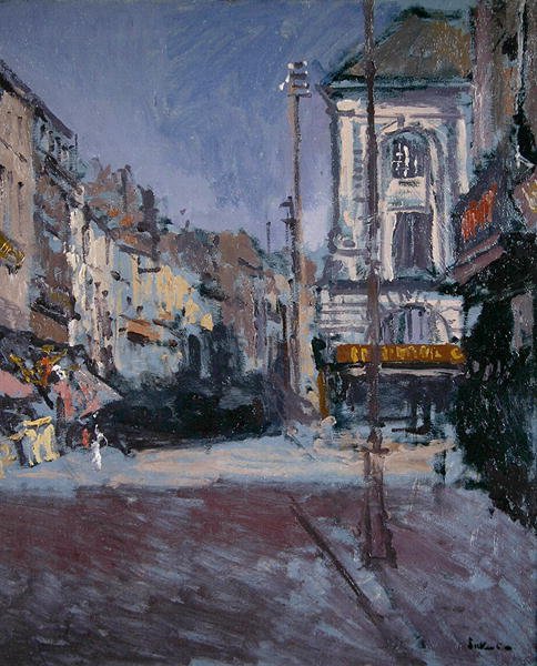 La Grande Rue, Dieppe, ca 1900 (olja på duk) av Walter Richard Sickert