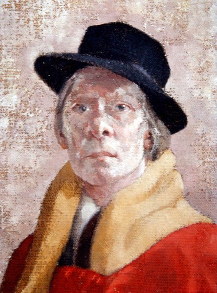 Man in Orange (olja på duk) av Walter Richard Sickert