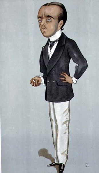 Max Cartoon från "Vanity Fair" av Max Beerbohm av Walter Richard Sickert