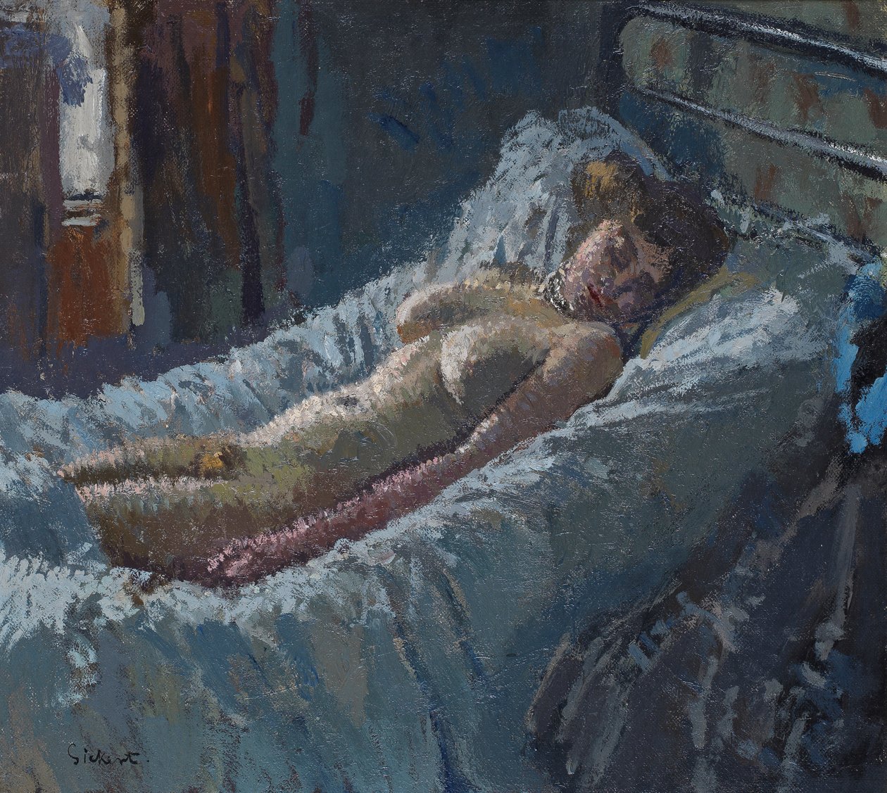Mornington Crescent Naken, ca 1907 av Walter Richard Sickert
