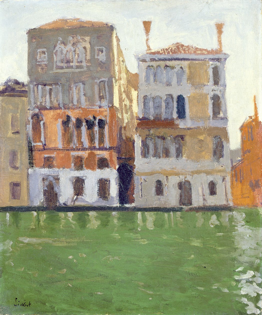 Eleonara Duse-palatset (olja på duk) av Walter Richard Sickert