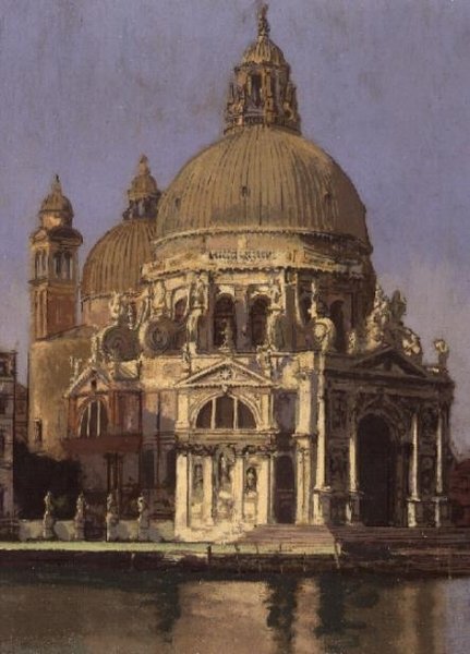 Santa Maria della Salute, Venedig av Walter Richard Sickert