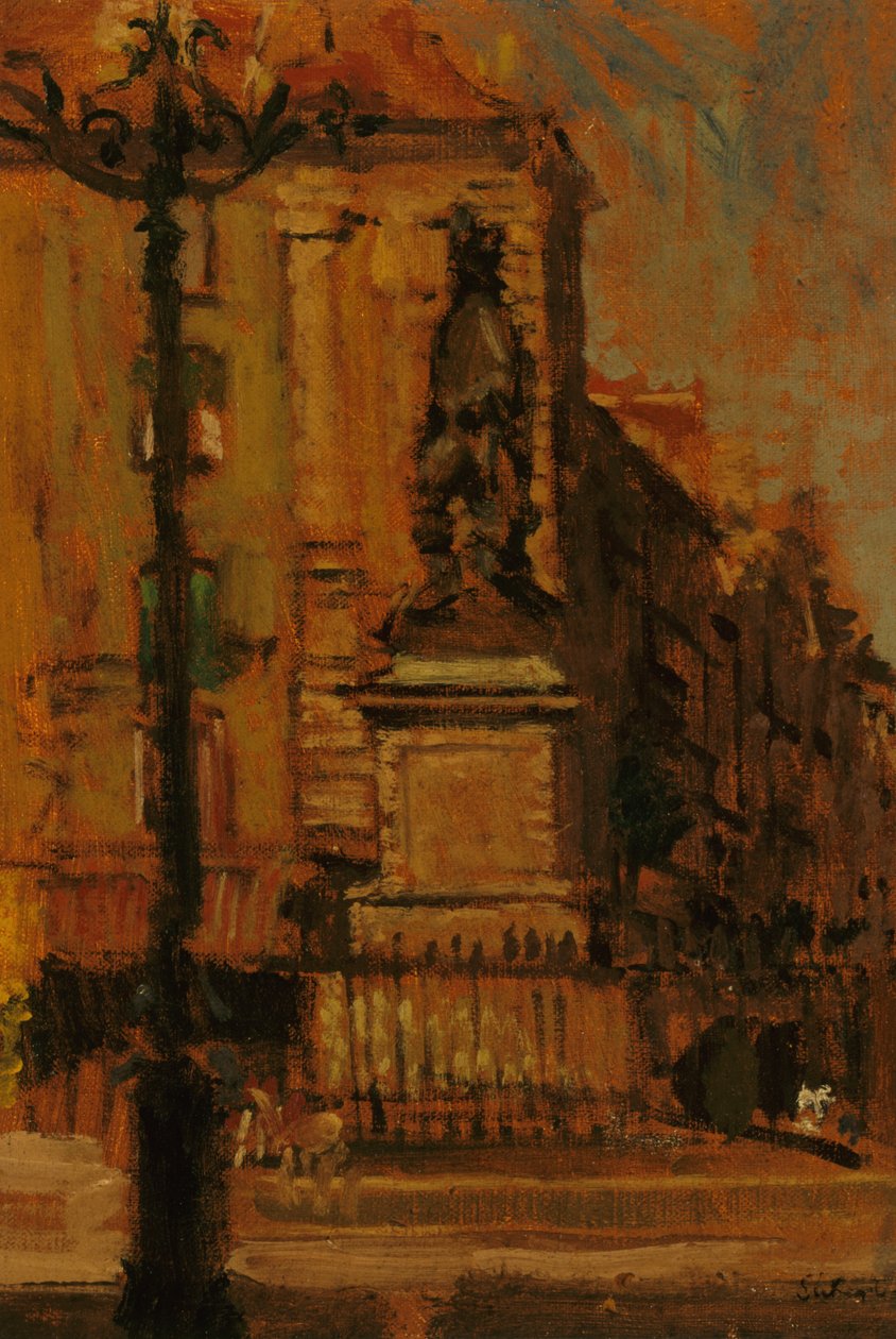Staty av Duquesne, Dieppe (olja) av Walter Richard Sickert