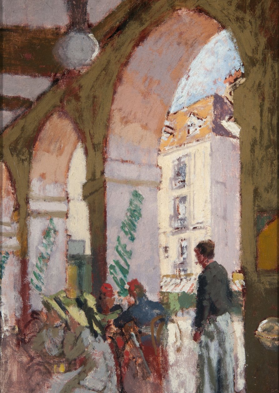 Caféet Schweiz av Walter Richard Sickert