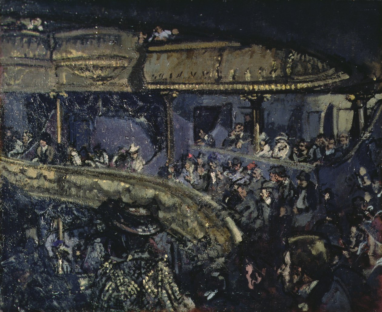 Eldorado, Paris, ca 1906 av Walter Richard Sickert