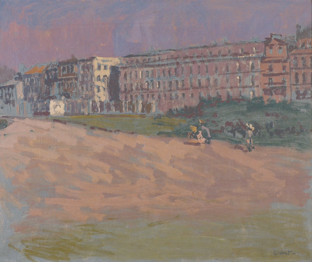 Hotel Royal, Dieppe, ca 1900-01 (olja på duk) av Walter Richard Sickert