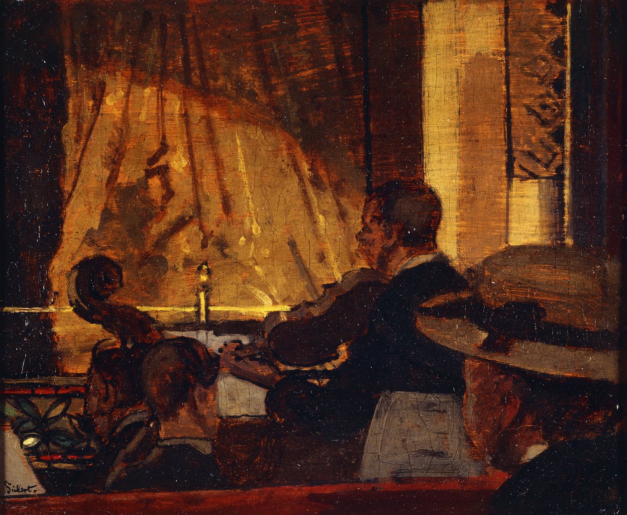 The Pit at the Old Bedford, c.1889 av Walter Richard Sickert