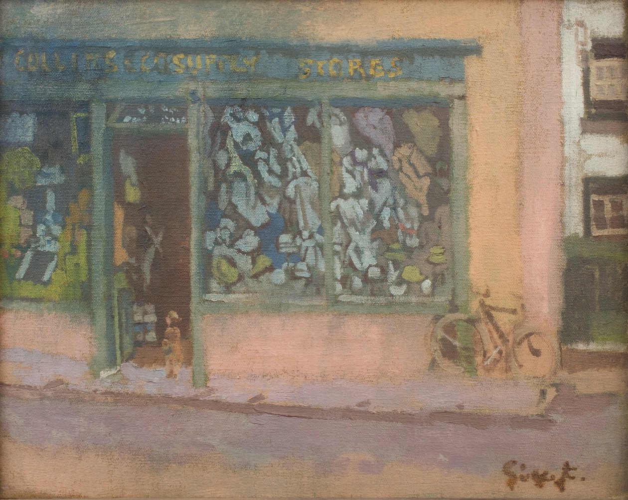 The Shop, Chagford av Walter Richard Sickert