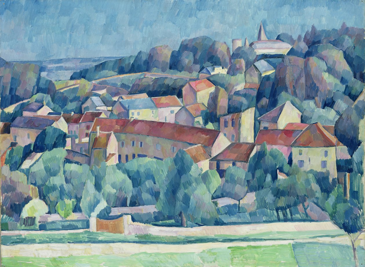 Hardricourt by och slott av Walter Rosam