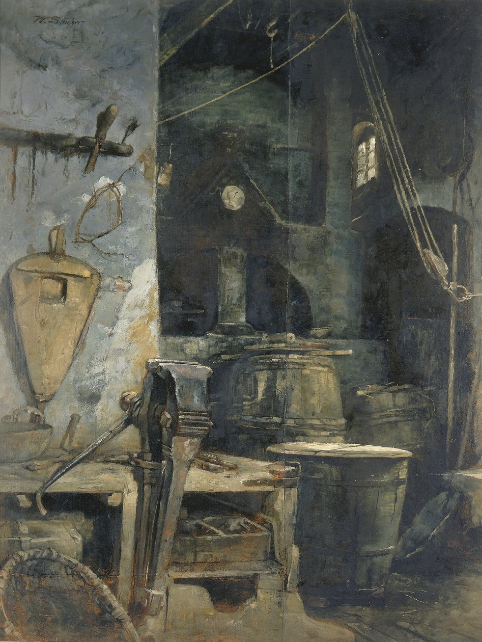 Bell Foundry, Tyskland av Walter Shirlaw