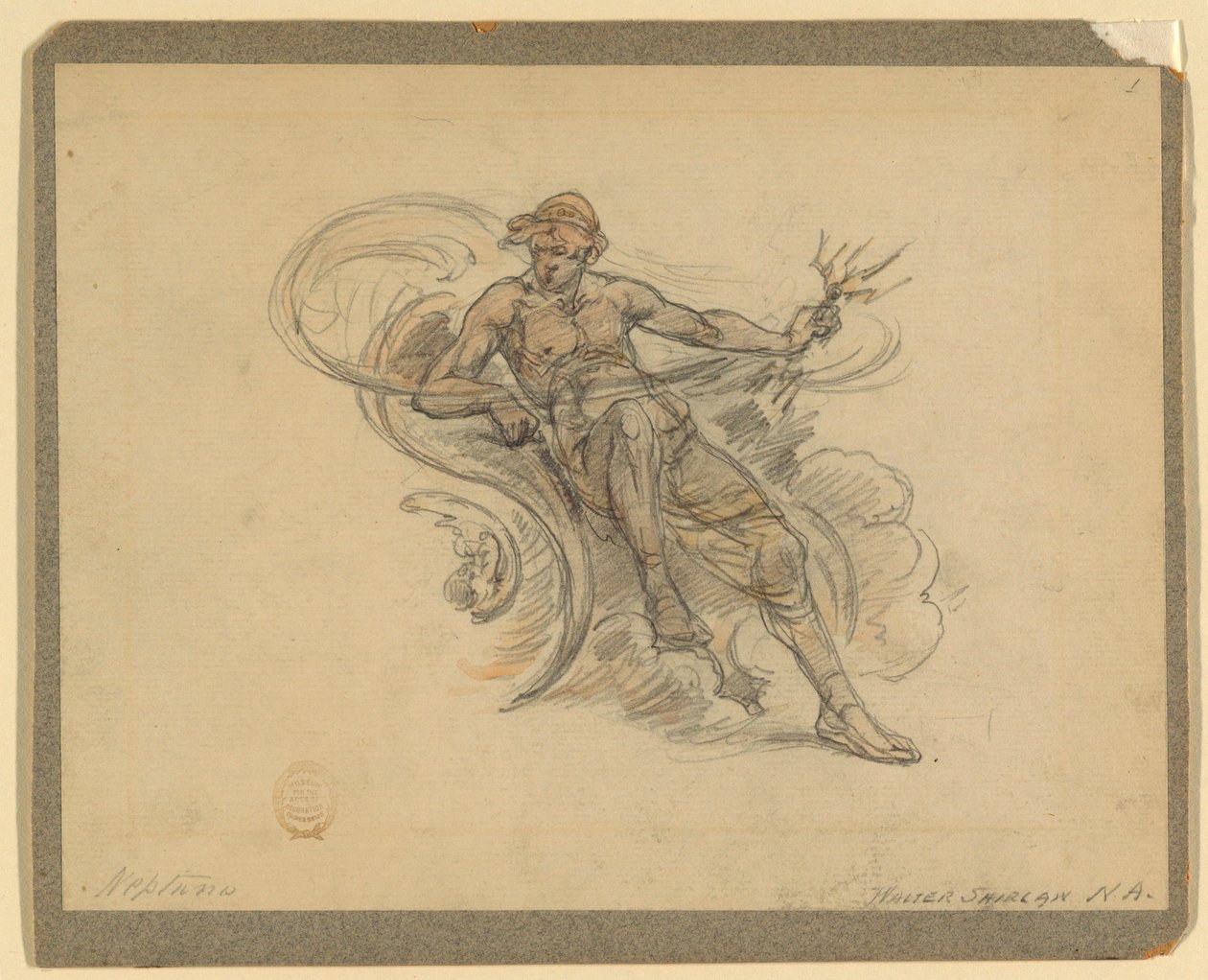 Neptunus av Walter Shirlaw