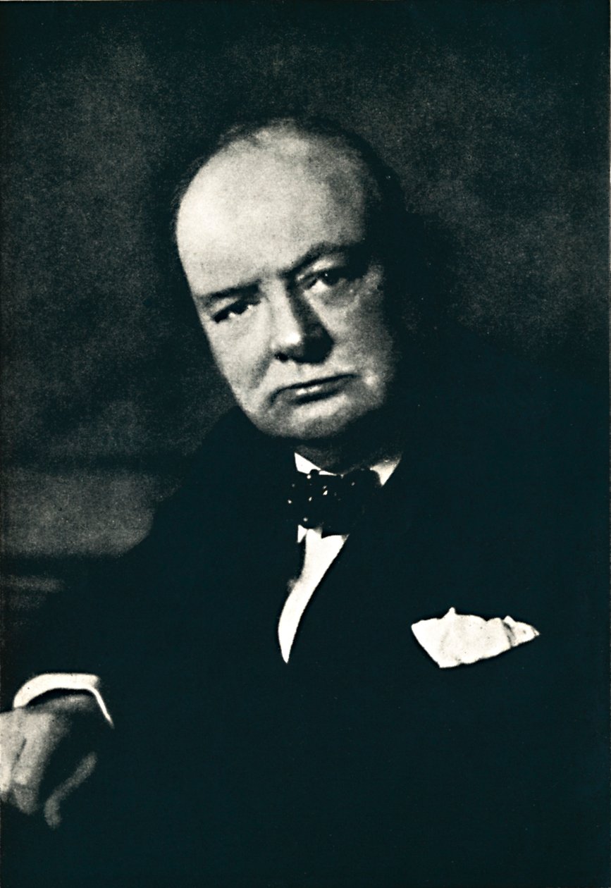 Rt. Hon. Winston S. Churchill, P.C., C.H., F.R.S., M.P., 1941, 1945. av Walter Stoneman