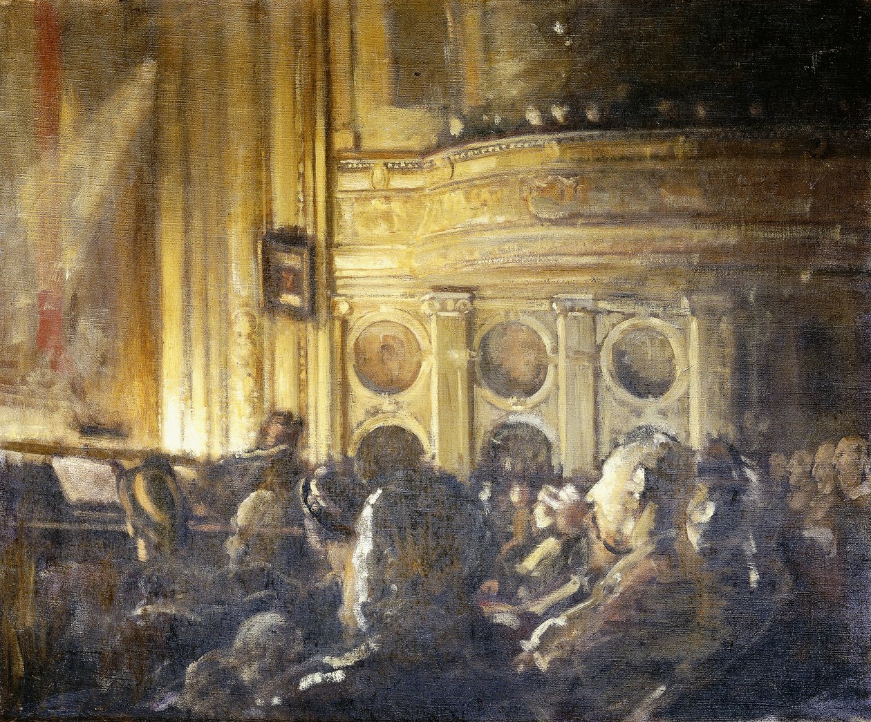 En publik av Walter Westley Russell