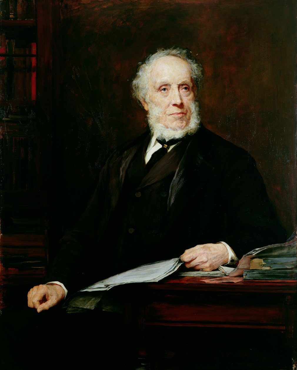 Porträtt av Edward Baines Jr (olja på duk) av Walter William Ouless