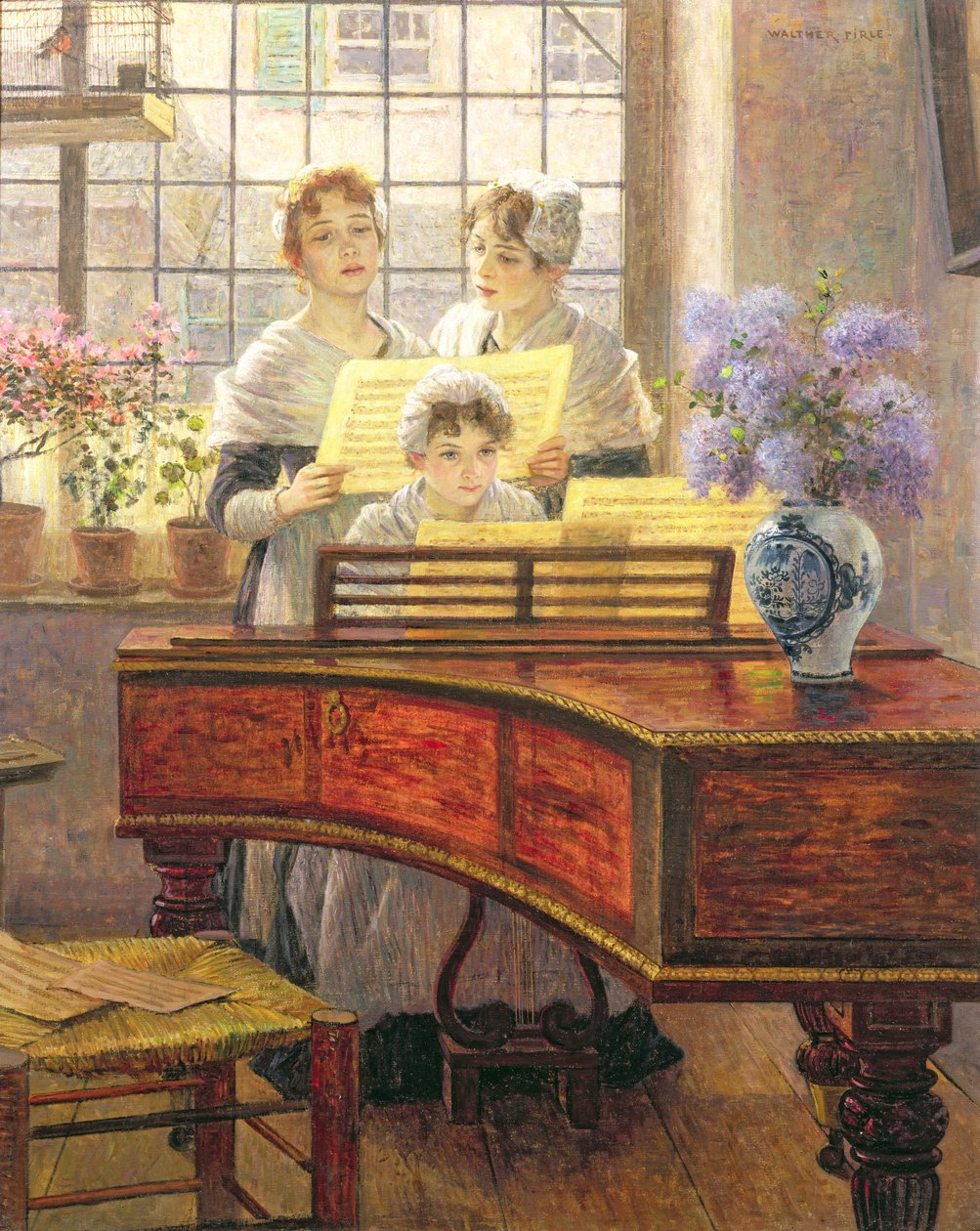 Runt pianot av Walther Firle