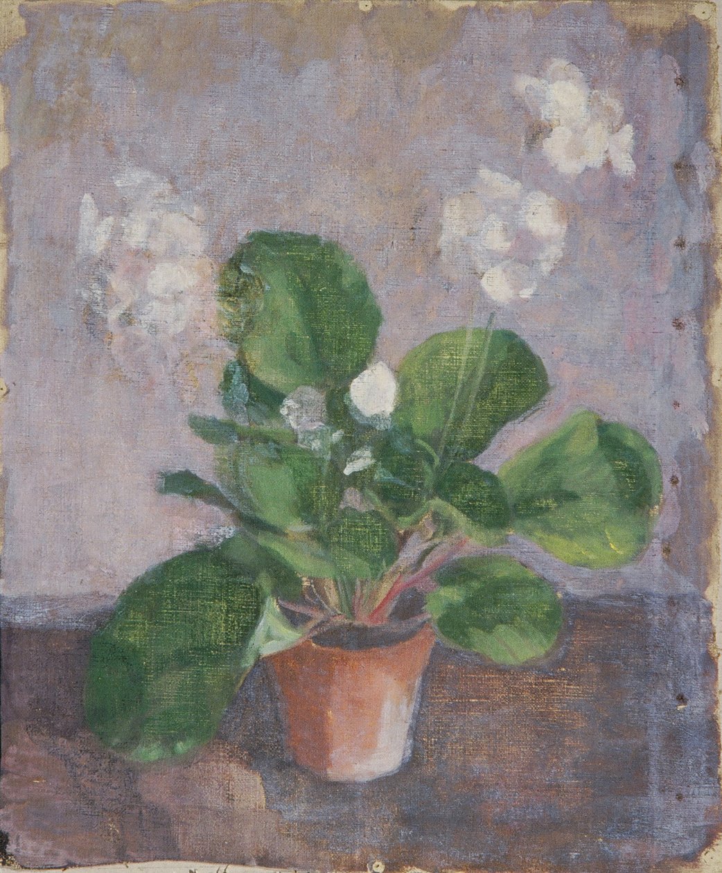 Stilleben med blomkruka av Walther Gamerith