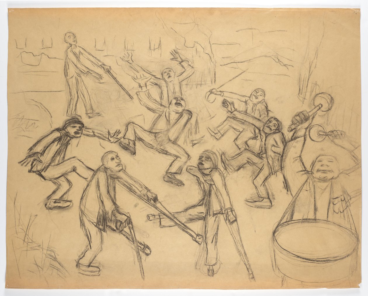 Studie om "The Survivors" av Walther Gamerith