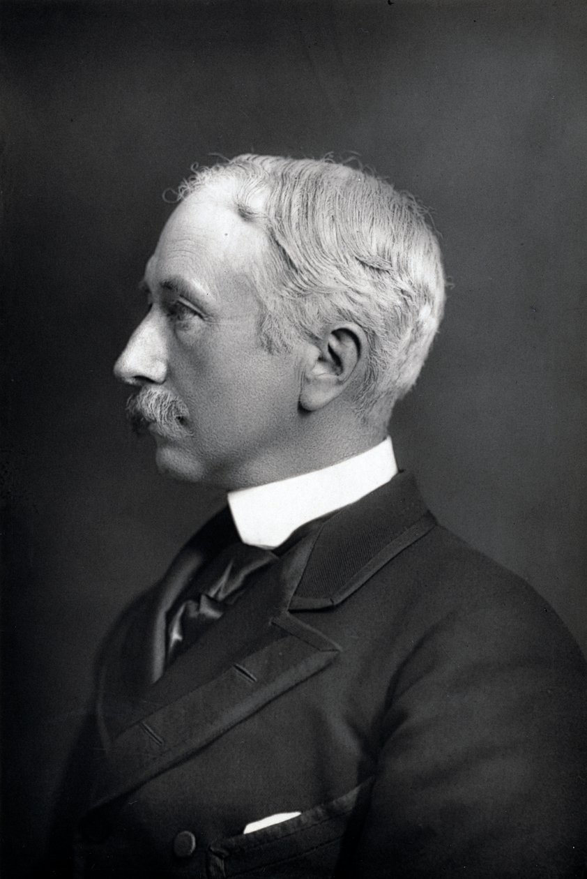 Garnet Joseph Wolseley, Viscount Wolseley, irländskfödd brittisk soldat, c1890 av WandD Downey
