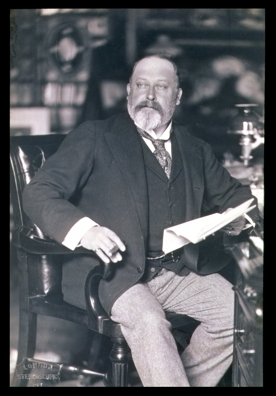 Kung Edward VII, c1902-1905 av WandD Downey
