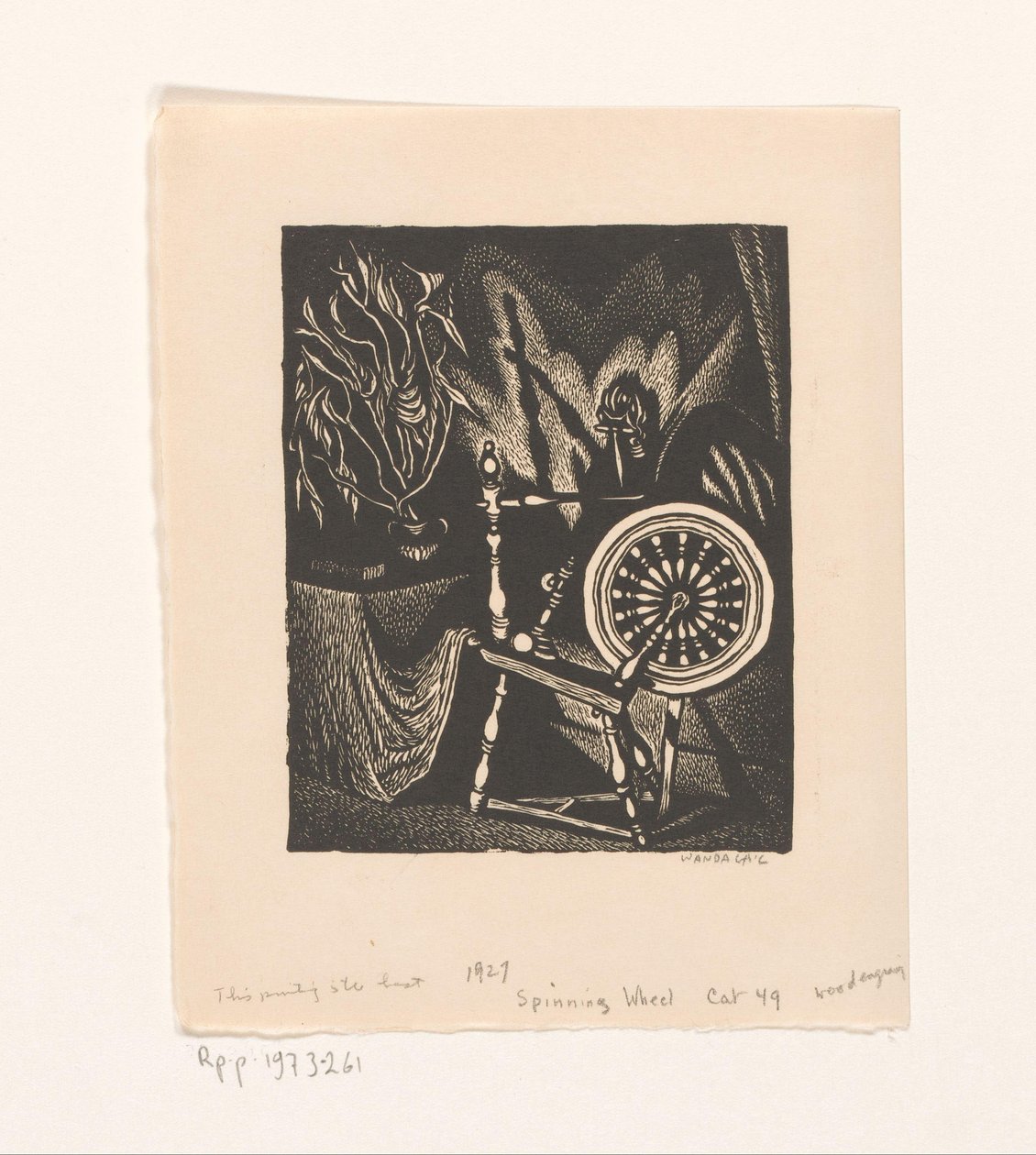 Snurrande hjul av Wanda Gág (signed by artist)