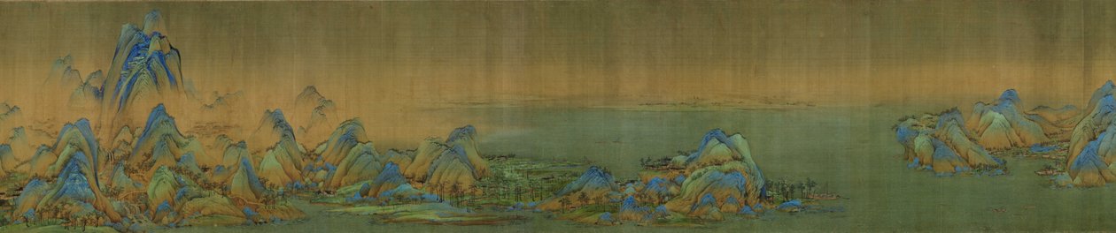 A Thousand Li of Rivers and Mountains av Wang Ximeng