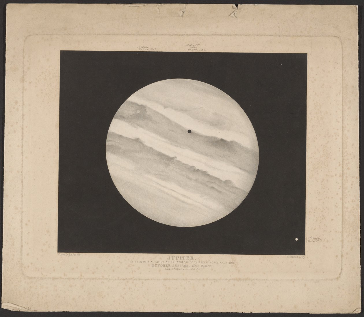 Jupiter av Warren De La Rue