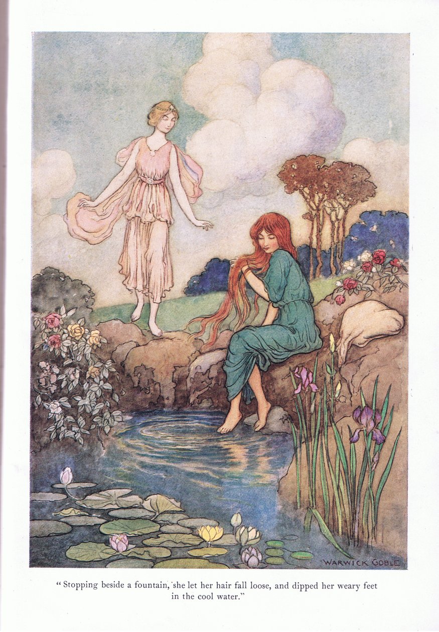 Stanna bredvid en fontän av Warwick Goble