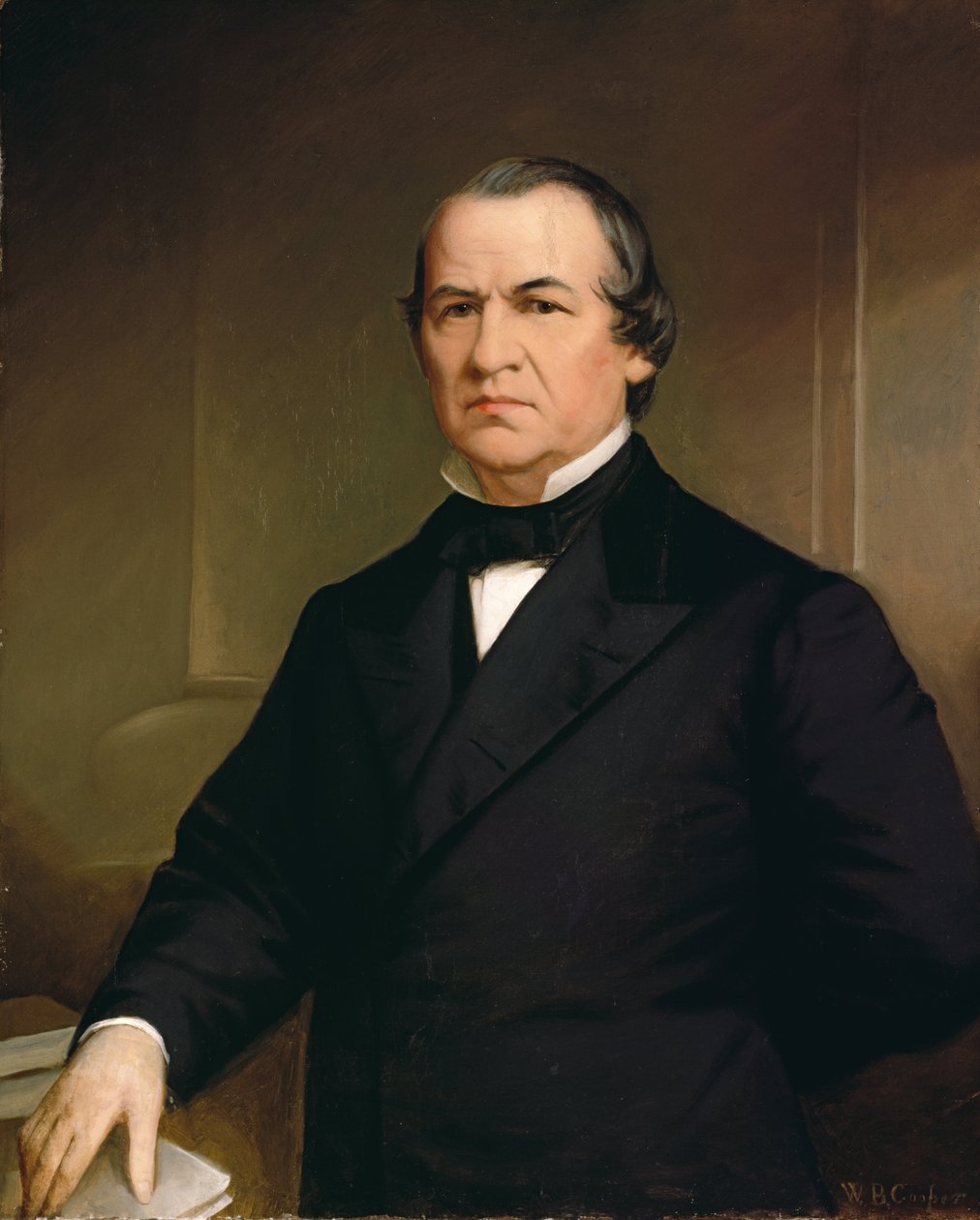 Portrait of Andrew Johnson (1808-1875) av Washington Bogart Cooper