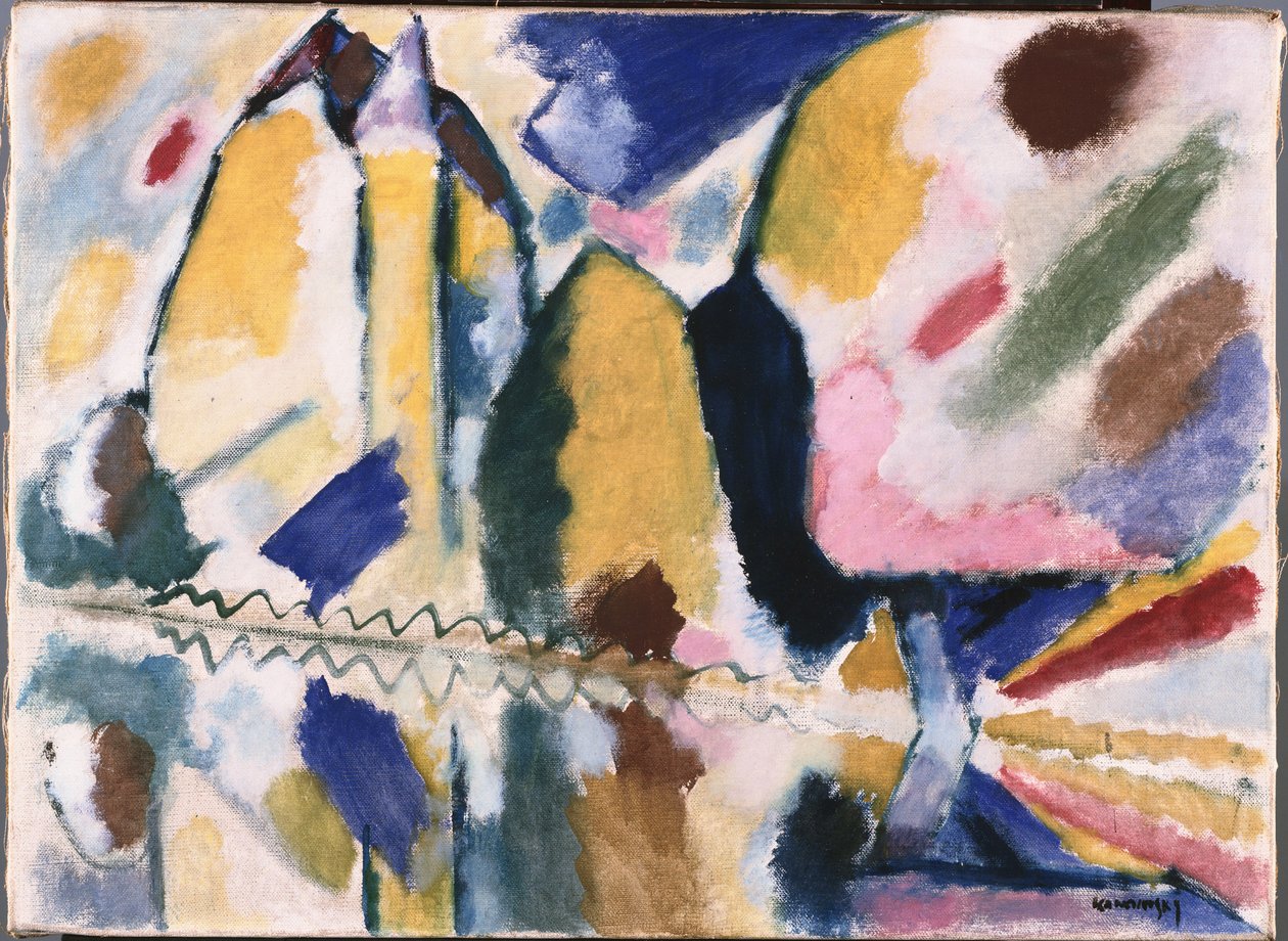 Höst-II av Wassily Kandinsky
