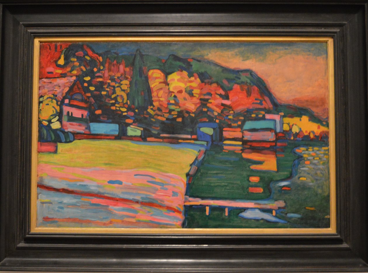 Starnberger Se av Wassily Kandinsky