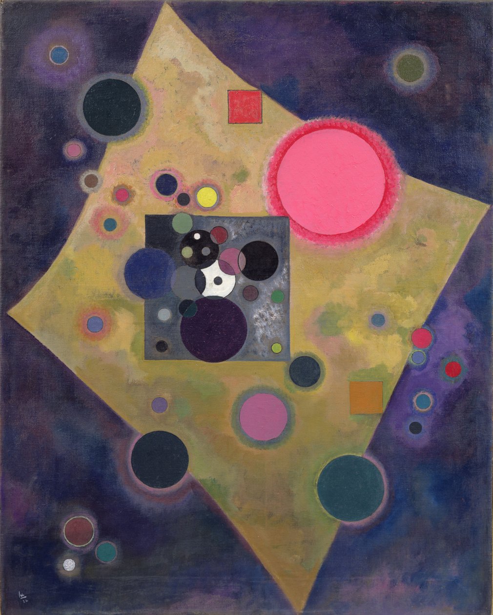 Accent i Rose, 1926 av Wassily Kandinsky