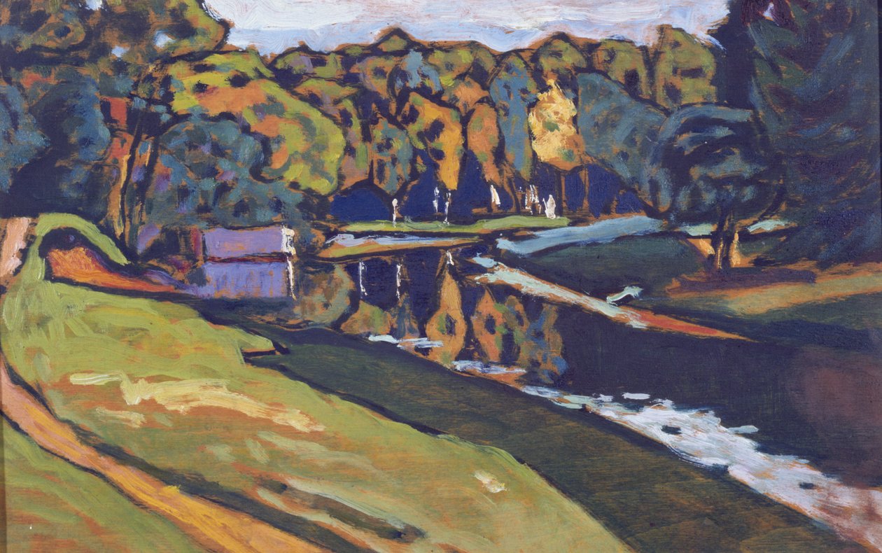 Höst, studier, 1905 av Wassily Kandinsky