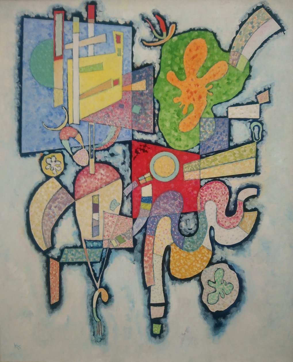 Komplext enkelt av Wassily Kandinsky