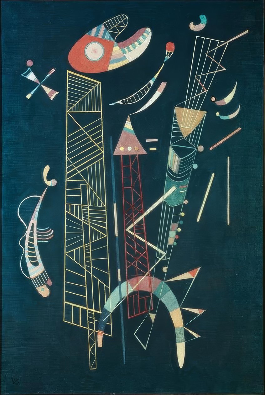 Konstruktion lègère av Wassily Kandinsky