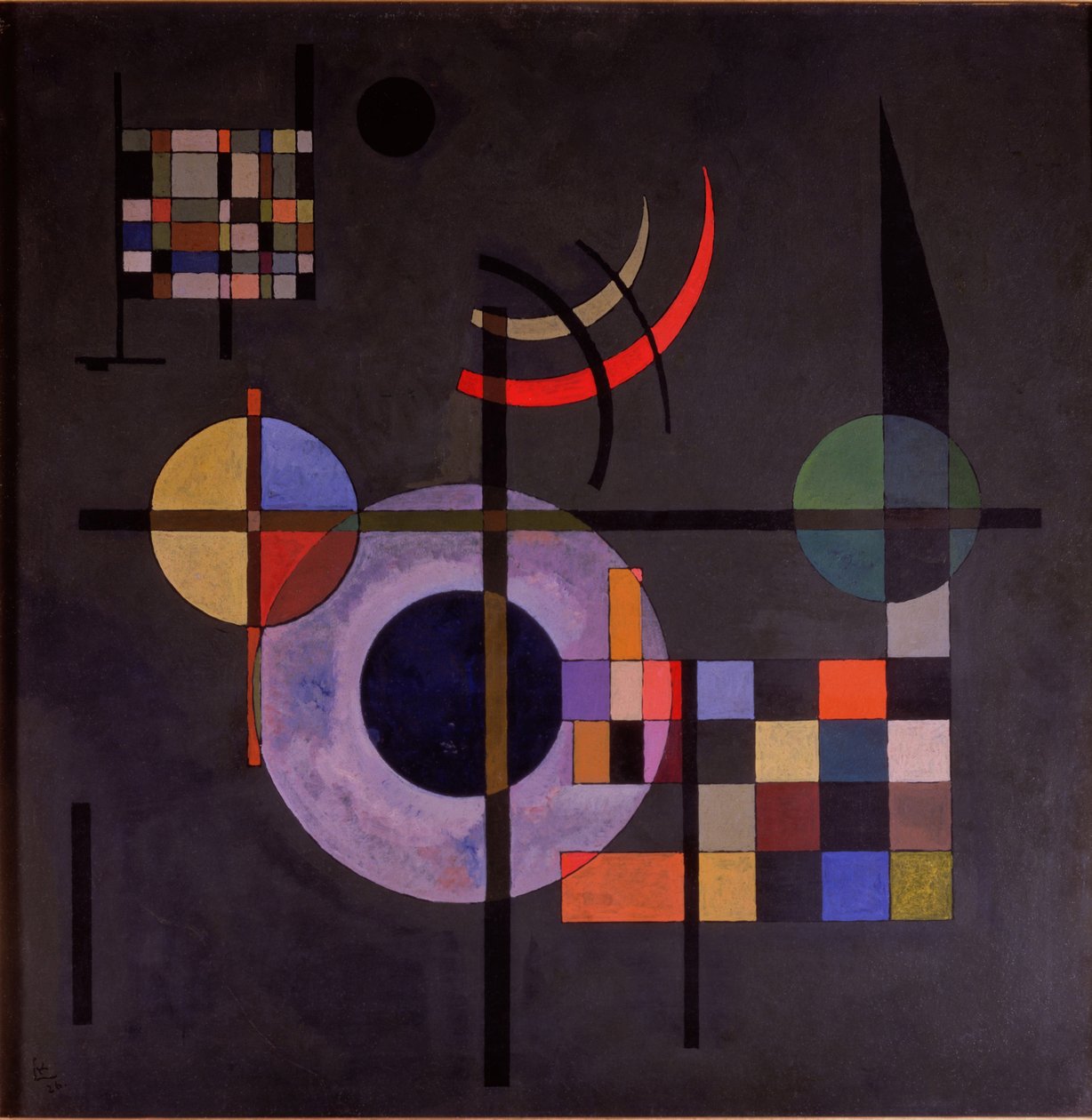 Motvikter, 1926 av Wassily Kandinsky