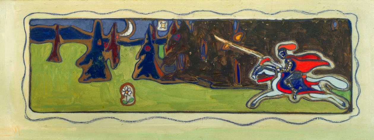 skymning av Wassily Kandinsky