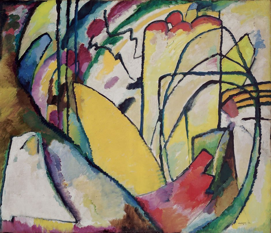 Improvisation av Wassily Kandinsky