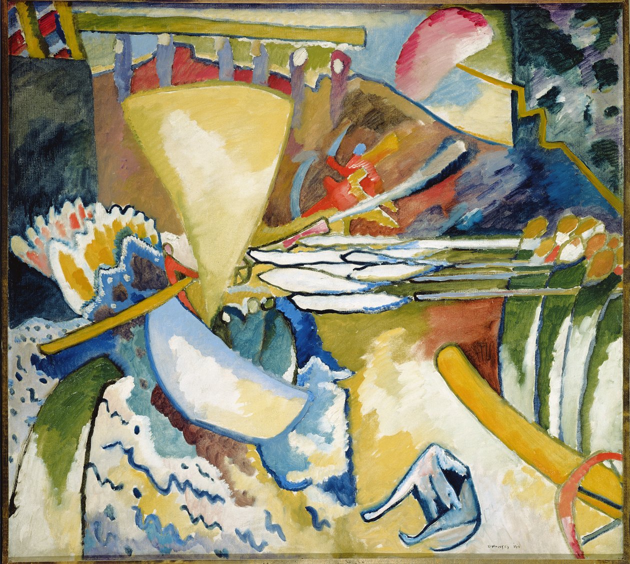 Improvisation, 1910 av Wassily Kandinsky