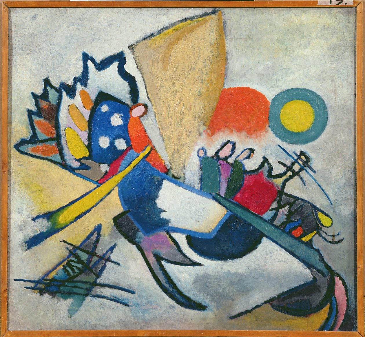 Improvisation 209, 1917 av Wassily Kandinsky