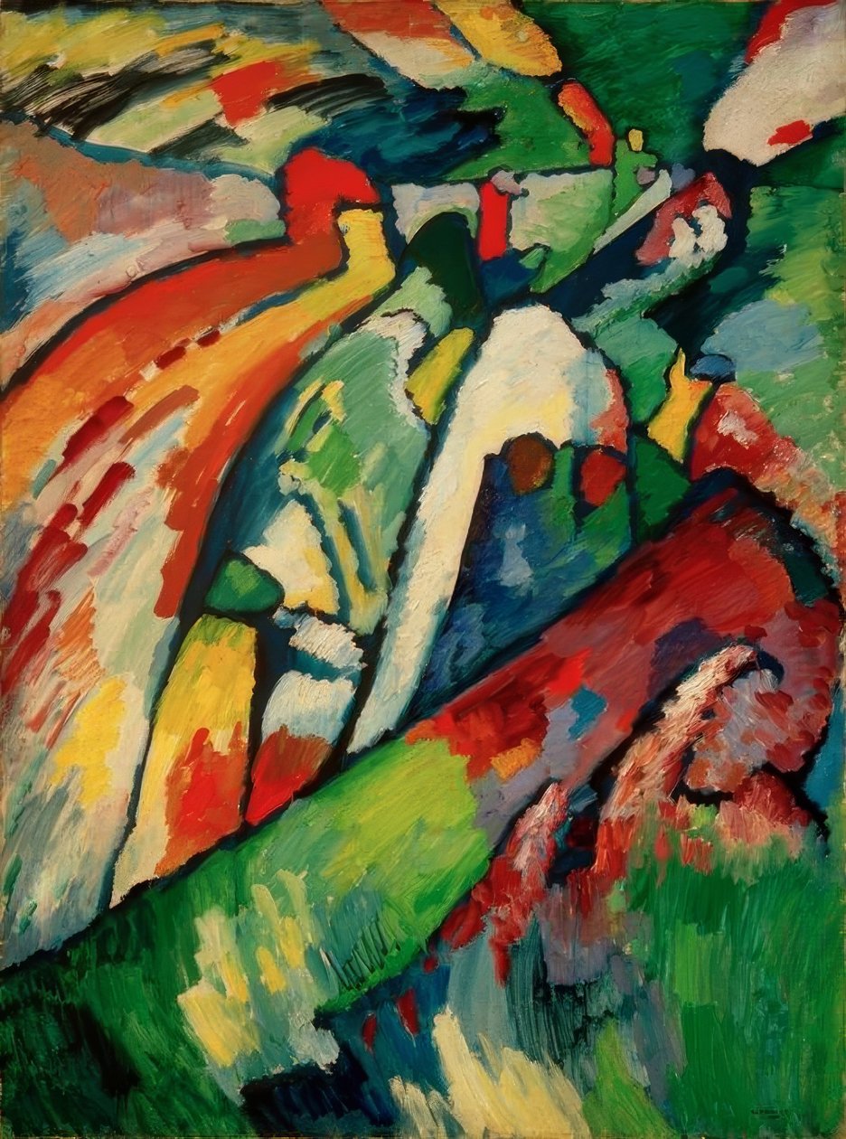 Improvisation 7 (storm) av Wassily Kandinsky