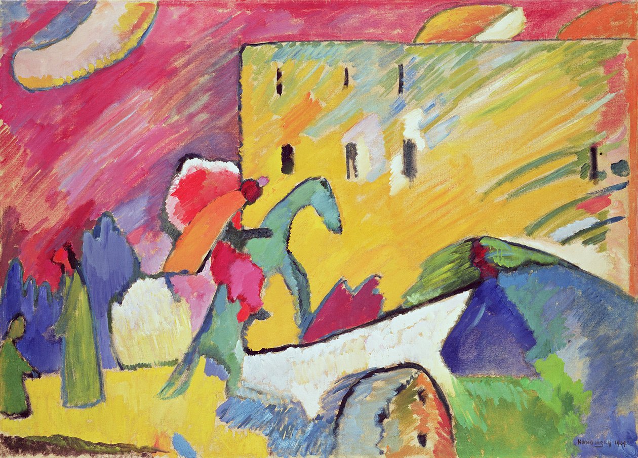 Improvisation III, 1909 av Wassily Kandinsky