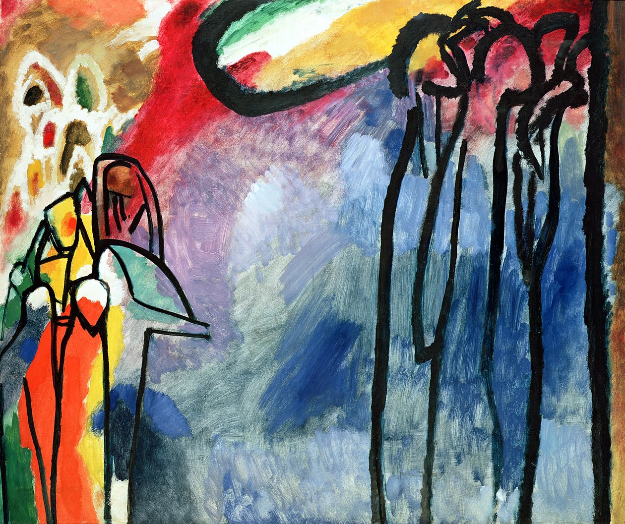 Improvisation nr 19, 1911 av Wassily Kandinsky
