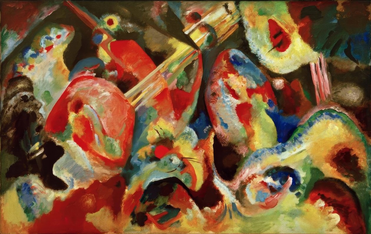 Improvisation Flood av Wassily Kandinsky
