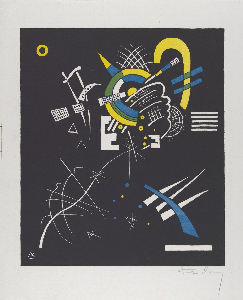 Små världar VII, 1922 av Wassily Kandinsky